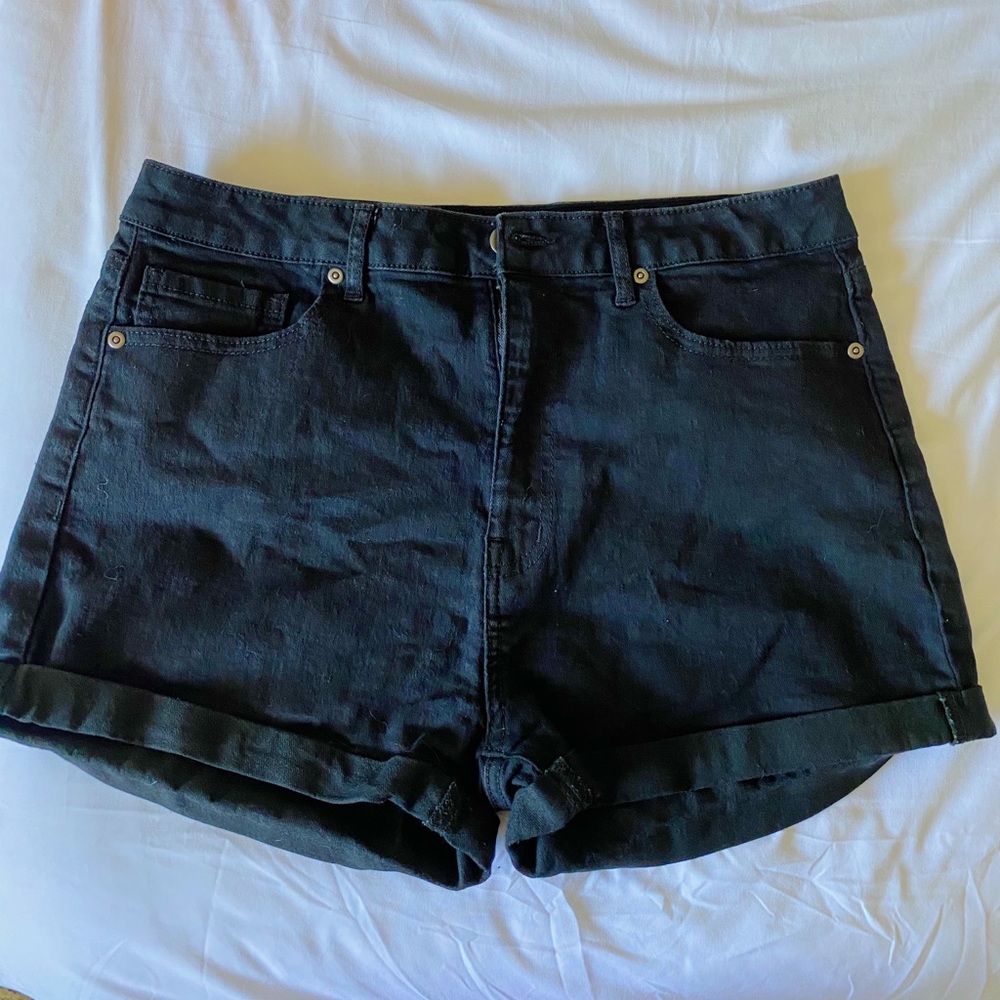 Black shorts